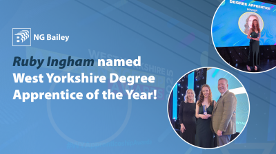 Celebrating excellence: Ruby Ingham named Degree Apprentice of the Year!